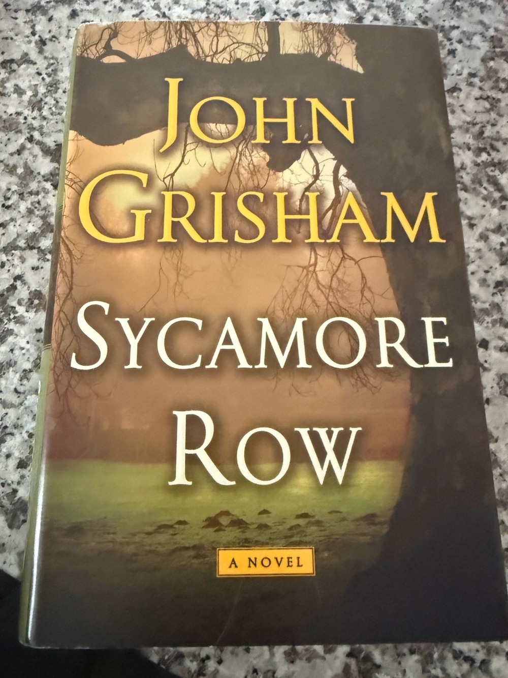 Sycamore Row Hardcover Novel - By John Grisham